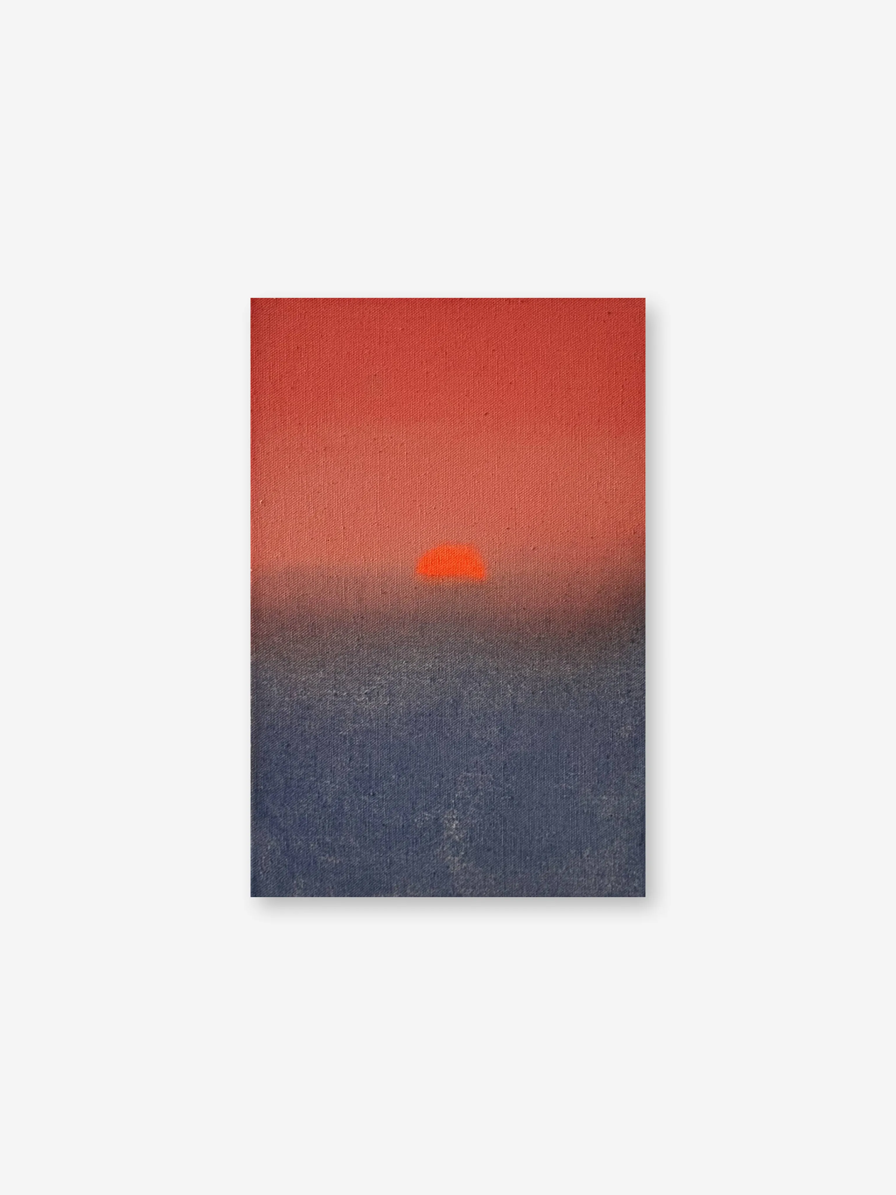 Image of Tomorrow by Anna Shkinder, size: 20x30 cm, made of Acrylic on raw canvas, Painting medium, from Lutsk, part of the There, where we feel good series, priced at $60 Photo 1 of 3.