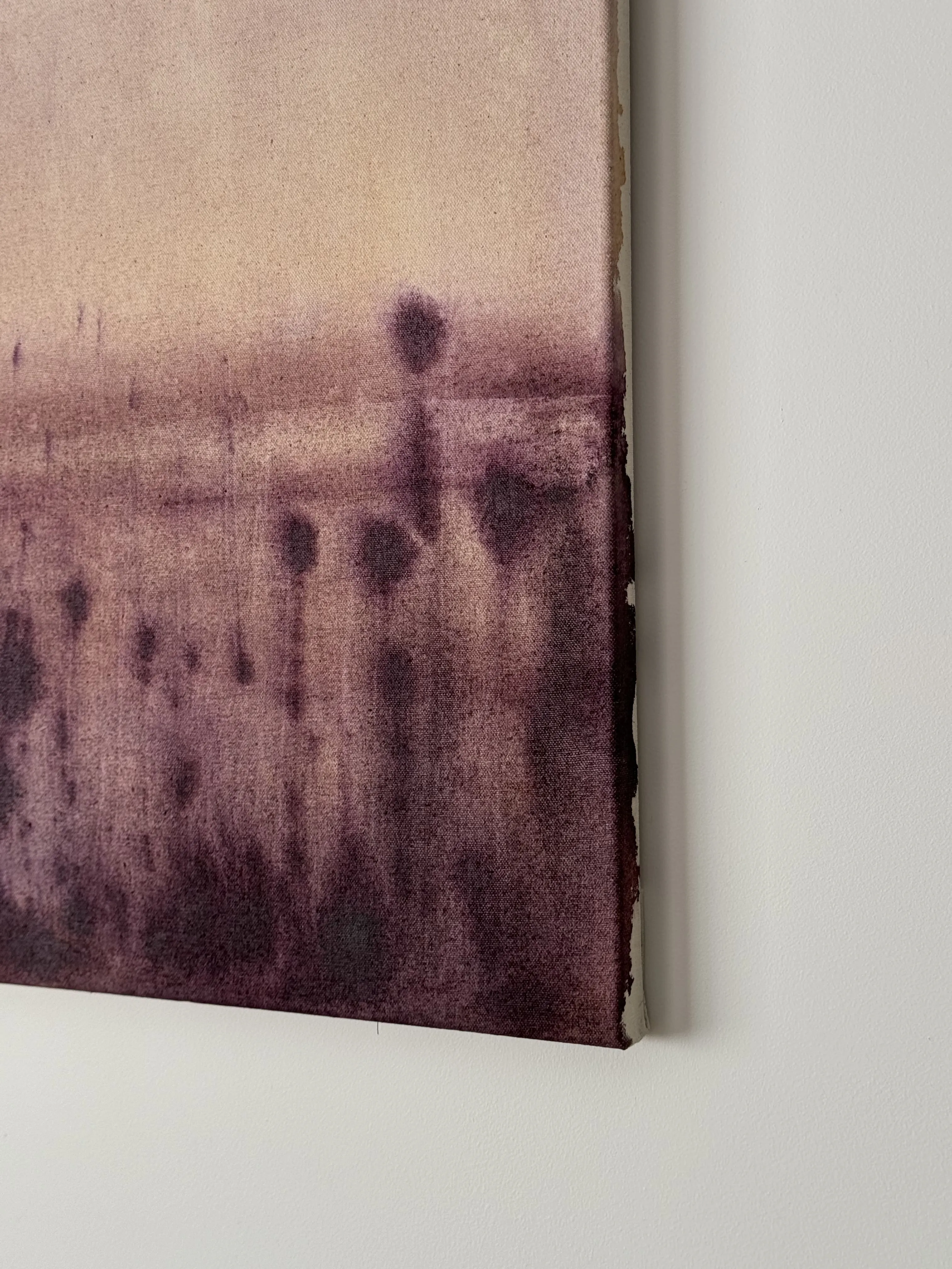 Image of Edge of the Season by Anna Shkinder, size: 50x60 cm, made of Acrylic on raw canvas, Painting medium, from Lutsk, part of the There, where we feel good series, priced at $140 Photo 3 of 6.