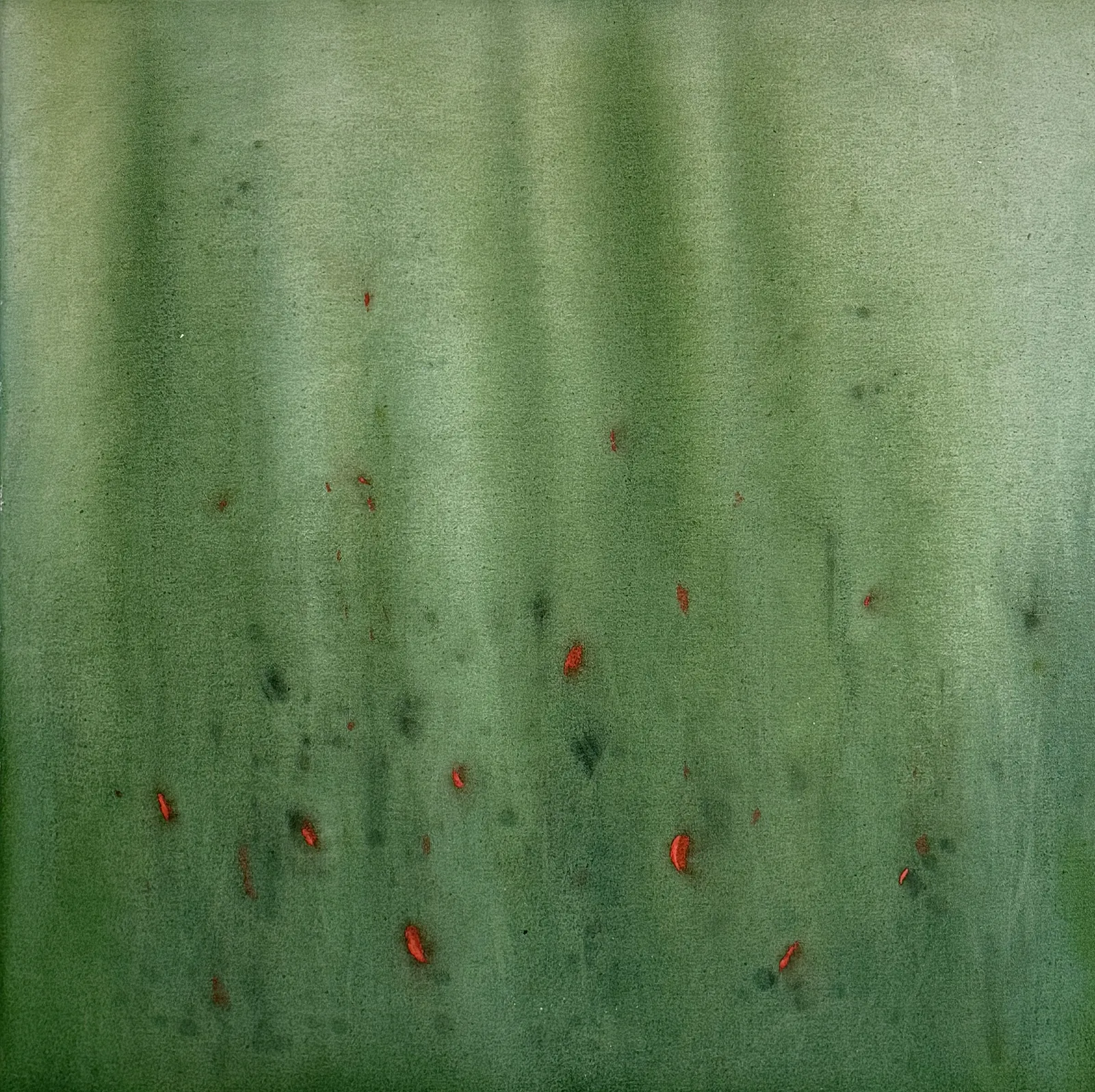 Image of Dissolution by Anna Shkinder, size: 60x60cm, made of Acrylic on raw canvas, Abstract art medium, from Lutsk, part of the There, where we feel good series, priced at $200 Photo 2 of 6.