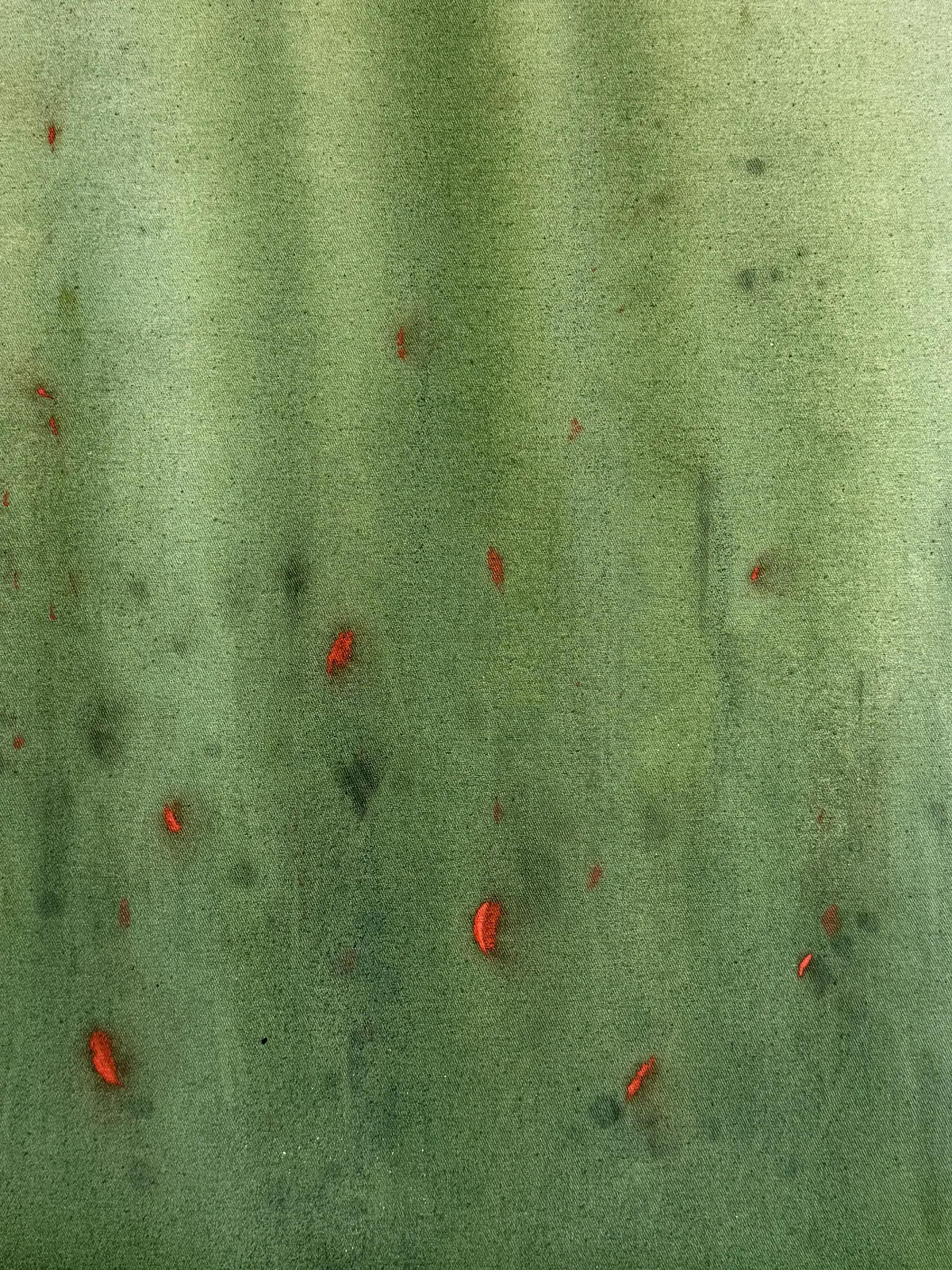Image of Dissolution by Anna Shkinder, size: 60x60cm, made of Acrylic on raw canvas, Abstract art medium, from Lutsk, part of the There, where we feel good series, priced at $200 Photo 6 of 6.