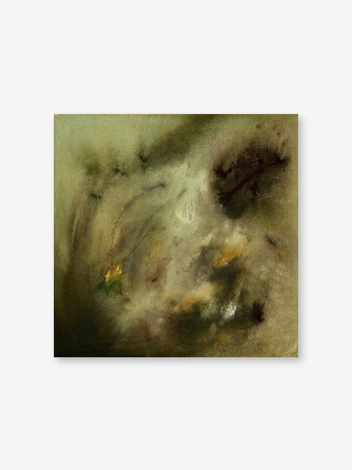 Image of Grounding by Anna Shkinder, size: 60x60cm, Abstract art medium, from Lutsk, part of the There, where we feel good series, priced at $180 Photo 1 of 7.