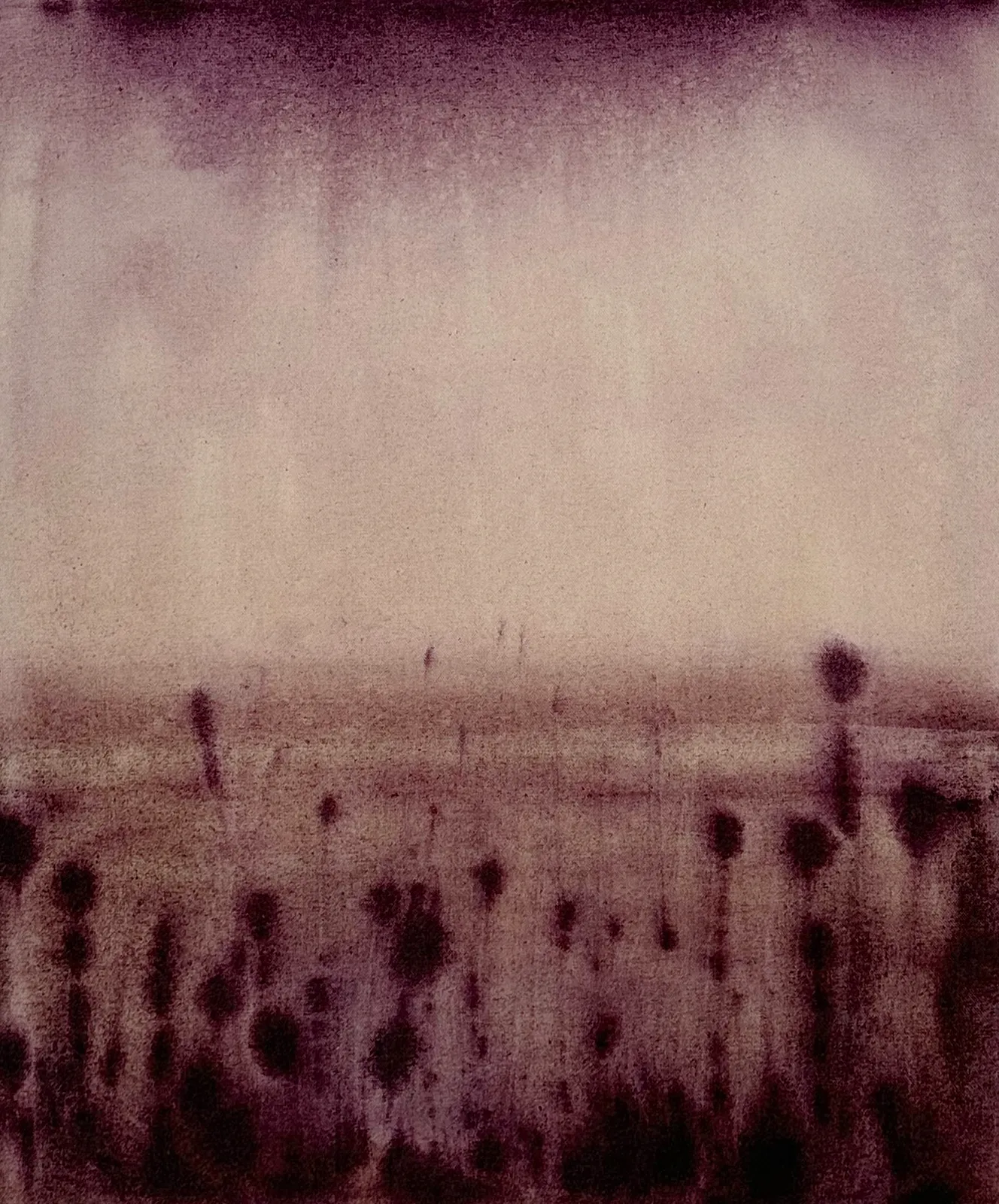 Image of Edge of the Season by Anna Shkinder, size: 50x60 cm, made of Acrylic on raw canvas, Abstract art medium, from Lutsk, part of the There, where we feel good series, priced at $140 Photo 2 of 7.