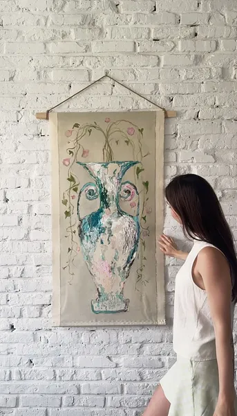 Image of Loutrophoros by Anna Shkinder, Vessels medium, part of the Vessels series, priced at $300 Photo 8 of 8.