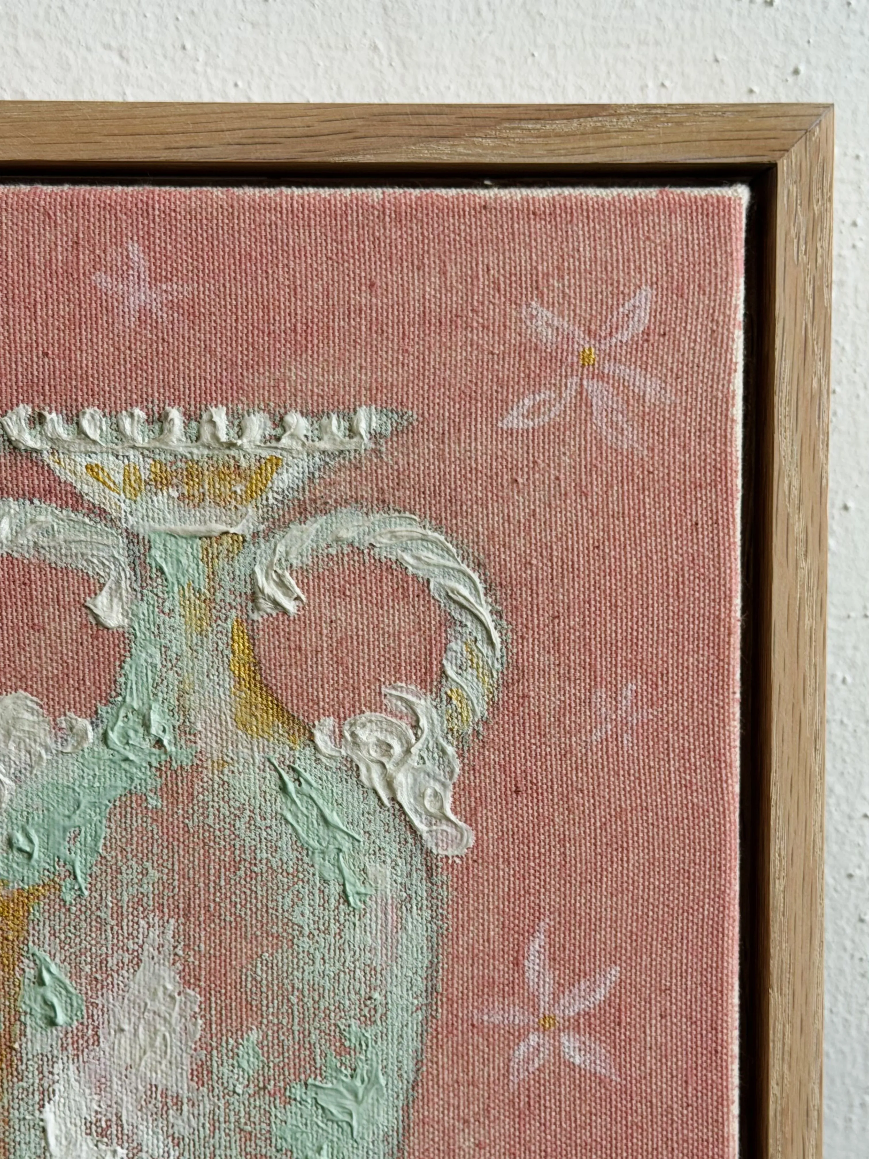 Image of IASMELAION by Anna Shkinder, size: 20х30 cm, made of Acrylic on raw canvas, Vessels medium, from Lutsk, part of the Vessels series, priced at $200 Photo 2 of 7.